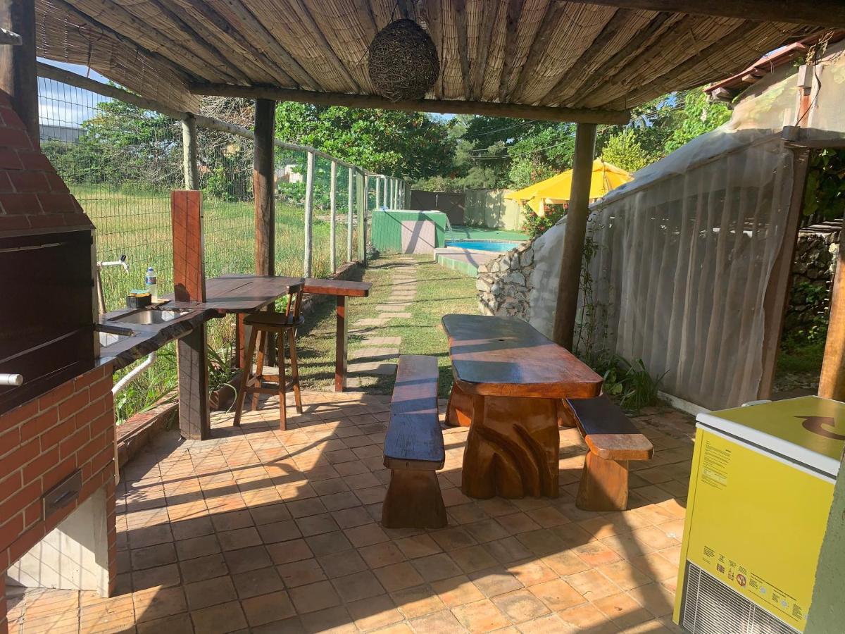 Casa Verde Praia Do Pirui 100 Mts Da Praia 750 Mts De Area Privativa Camaçari Eksteriør bilde